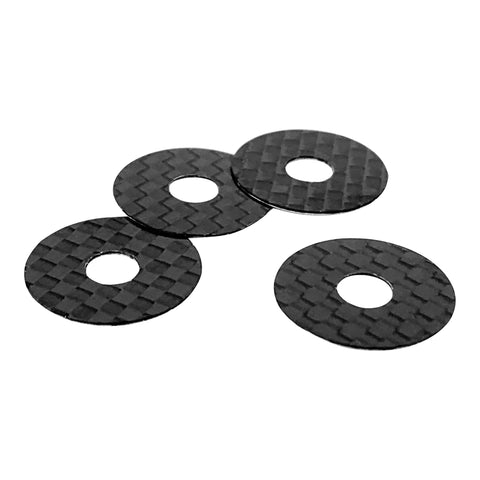 Carbon Fiber Protective Body Washers, 5mm Post