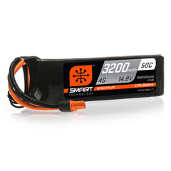 Spektrum SPMX32004S50 IC3 4S 14.8V Smart LiPo Battery, 50C 3200mAh