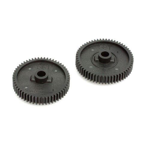 Spur Gear Set, 55T & 58T, TT01