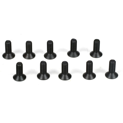 Team Losi Racing TLR5961 Flathead Screws, M3 x 8mm (10)