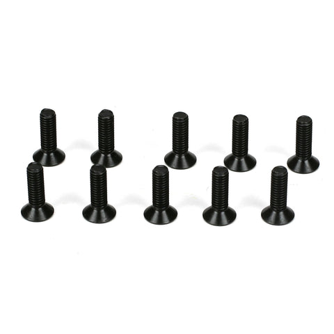 Flathead Screws, M3x10mm