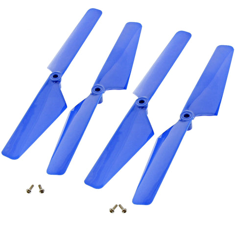 Traxxas LaTrax Alias Quadcopter 4 Blue Rotor Blades & Screws