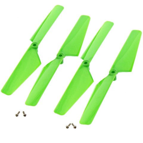 Traxxas LaTrax Alias Quadcopter 4 Green Rotor Blades & Screws