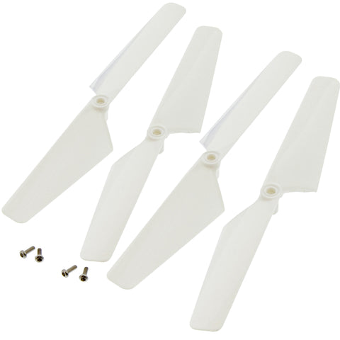 Traxxas LaTrax Alias Quadcopter 4 White Rotor Blades & Screws