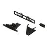 Lower Skid Plate & Bumper Set, Black