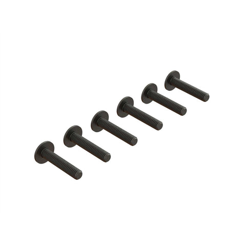 Flanged Button Head Screw, M4x20mm