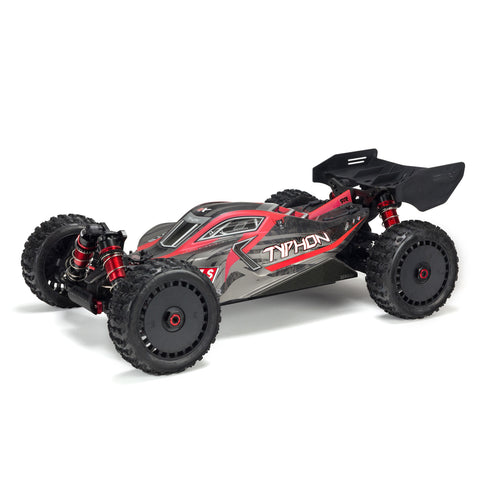 ARRMA ARA8606V5 Typhon 6S BLX 1/8 4X4 Buggy RTR, Black