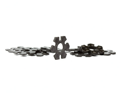 Carbon Fiber 12mm Hex Track Width Spacer Set