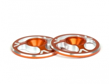 Triad Wing Buttons, Orange