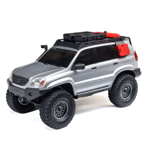 SCX24 Lexus GX470 1/24 4WD Crawler RTR Combo, Silver