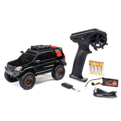 SCX24 Lexus GX470 1/24 4WD Crawler RTR Combo, Black