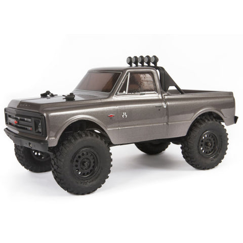 Axial AXI00001T2 SCX24 1967 Chevrolet C10 1/24 4X4 Crawler RTR, Silver