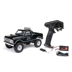 SCX24 1967 Chevy C10 1/24 4X4 Crawler RTR, Black