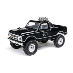 AXI00001V2T4 AXI00001V2T4 SCX24 1967 Chevy C10 1/24 4X4 Crawler RTR, Black