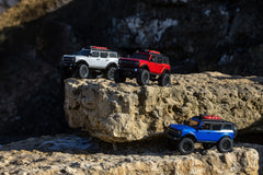 SCX24 2021 Ford Bronco 1/24 4X4 Crawler RTR, Red