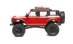 SCX24 2021 Ford Bronco 1/24 4X4 Crawler RTR, Red