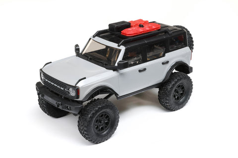 Axial AXI00006T2 SCX24 2021 Ford Bronco 1/24 4X4 Crawler RTR, Gray