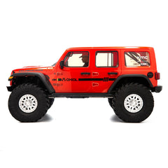 SCX10 III Jeep JLU Wrangler 1/10 4X4 Crawler RTR, Orange