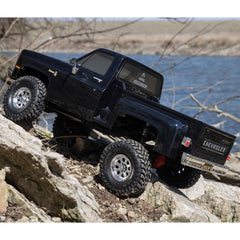 SCX10 III Base Camp 1982 Chevy K10 1/10 4X4 Crawler RTR Black