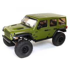 AXI05000T1 AXI05000T1 SCX6 Jeep JLU Wrangler 1/6 4X4 Crawler RTR, Green