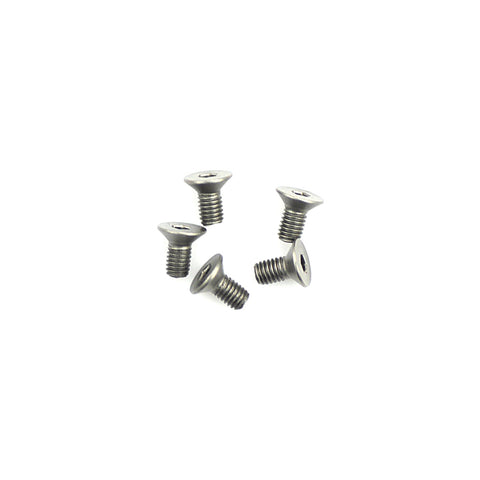 Titanium Countersunk Hex Screws, M3x6