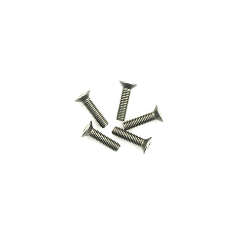 Titanium Countersunk Hex Screws, M3x12