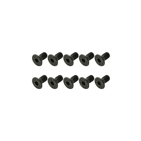 Steel Countersunk Hex Screws, M3x6