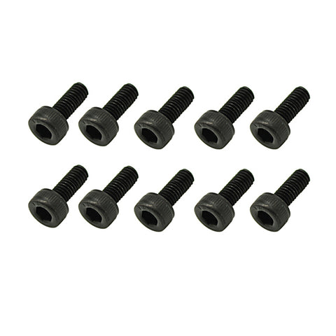 Steel Caphead Screws, M3x6