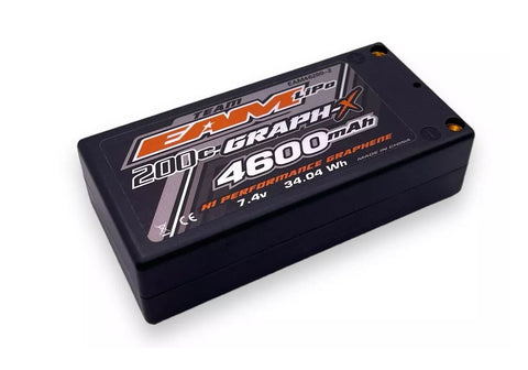 Graph-X Formula 7.4V 2S Shorty LiPo Battery, 4600mAh 200C