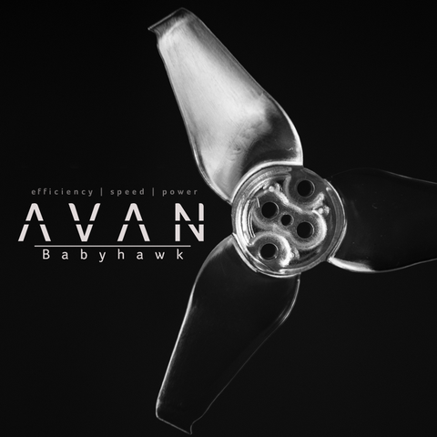 Avan Babyhawk Propeller, Clear