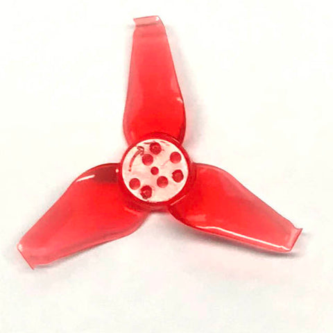 Avan Babyhawk Propeller, Clear Red