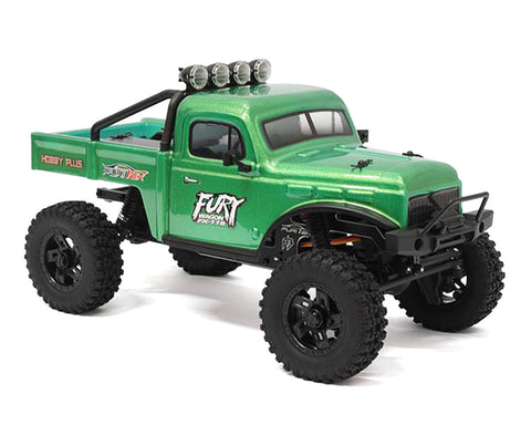 Fury Wagon 1/18 RTR Brushless Rock Crawler, Green