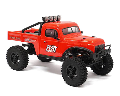 Fury Wagon 1/18 RTR Brushless Rock Crawler, Red