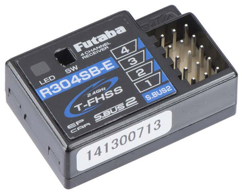 Futaba 01102180-3 R304SBE 2.4G 4-Channel Receiver