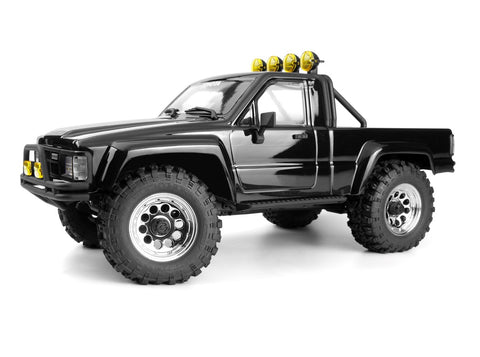 Venture18 1985 Toyota Hilux SR5 1/18 4X4 Crawler RTR, Black