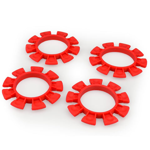 Satellite Tire Gluing Rubber Bands, Red