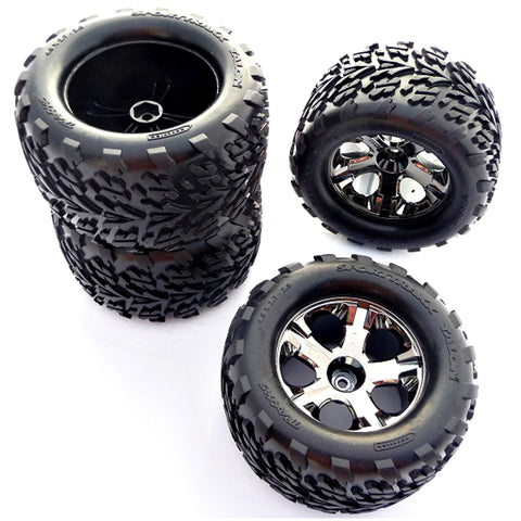 4 Talon Tires & All Star 12mm Wheels