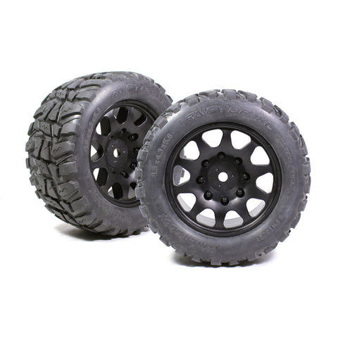 Raptor XL Belted Monster Truck Wheels / Tires