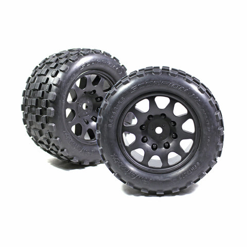 Scorpion XL Belted Monster Truck Wheels / Tires