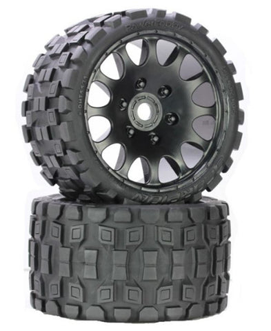 Scorpion Belted Monster Truck Wheels / Tires