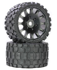 PHBPHT1131R PHT1131R Scorpion Belted Monster Truck Wheels / Tires