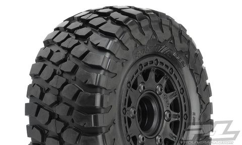 Pro-Line 10123-10 Baja KR2 SC 2.2"/3.0" M2 Tires, Raid Black Wheels