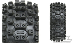 Badlands MX M2 Buggy Tires, Velocity Wheels, Black