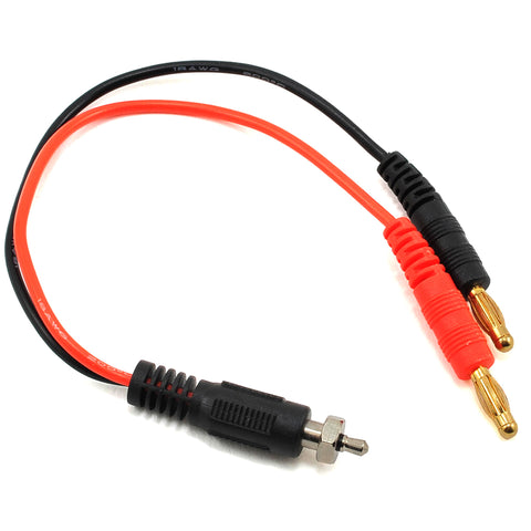 Glow Ignitor Charge Lead, 4mm Bullet Connector