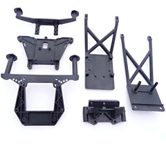 Raptor Skid Plates 3639 Front & Rear Skid Plates, Shock Towers, & Body Mounts