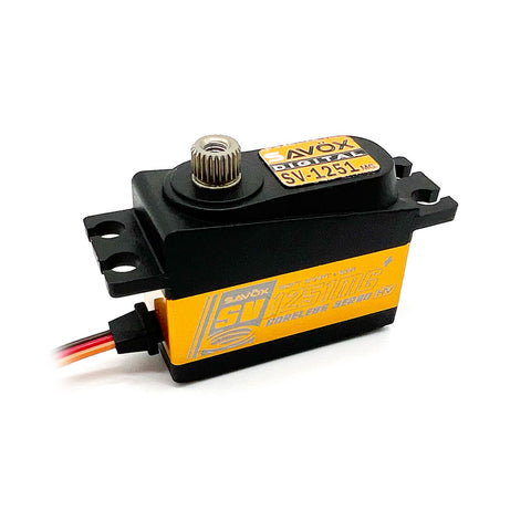 SV-1251MG Plus Low Profile Digital Servo, 0.08sec / 139oz