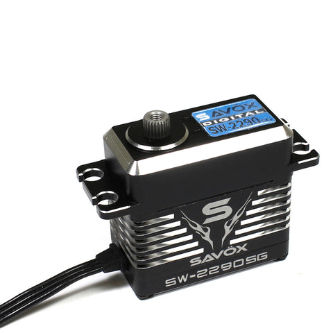 Waterproof Premium High Torque 8.4v Servo, Black Ed.