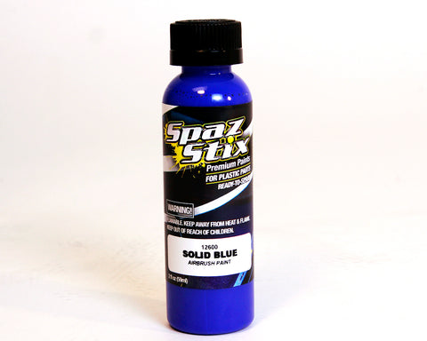 Solid Blue Airbrush Ready Paint, 2oz