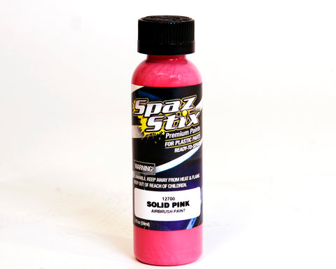 Solid Pink Airbrush Ready Paint, 2oz