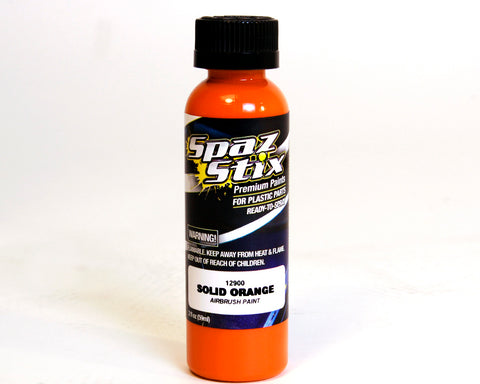 Solid Orange Airbrush Ready Paint, 2oz